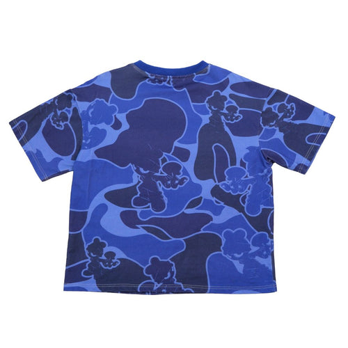 DEEP BLUE CAMO TEE
